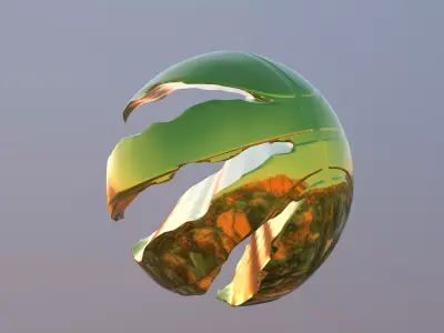 Raptors claw basketball  3D model