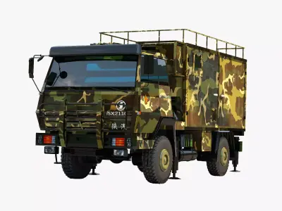 Military truck SX2110 3D model
