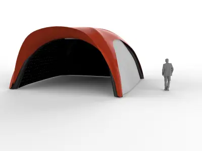 Comercial Air Dome Tent 3D model