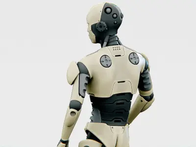 ANDROID M-3000  Rigged for Unreal Engine - Unity - MIXAMO  3D model