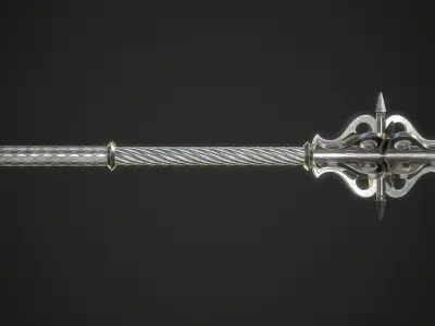 Mace 20 Low-poly 3D model