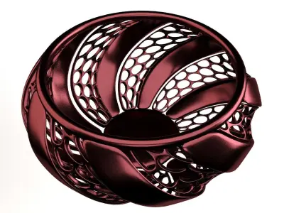 Bowl Decor Free 3D model