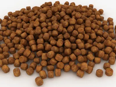 Dog Food 2 Pile 3D model