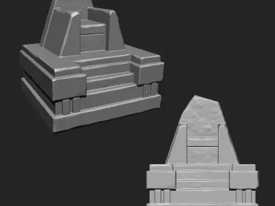 Medieval Objects Imm Brush Pack 10 in one Vol 3 3D model