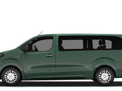 Toyota ProACE Verso Electric Long 2024 3D model