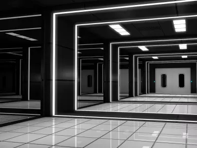 Sci Fi Corridor 3D model 179