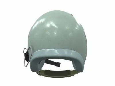 Pilot helmet ja-4 3D model