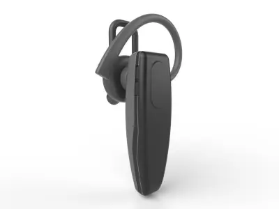 Bluetooth Headset M1 Low-poly 3D model