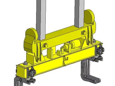 Hydraulic Traverse 3D model