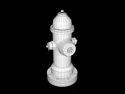 Fire hydrant Free 3D model