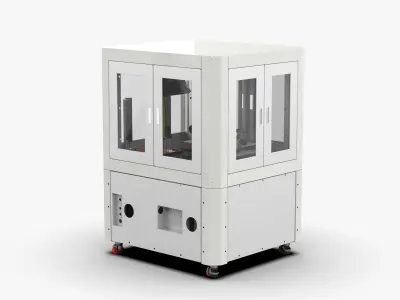 Modular Notebook Case Assembly Locking Machine 3D model