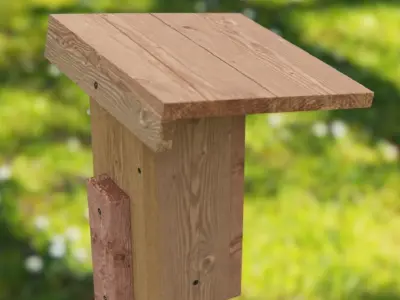 Birdhouse for Bluebirds 3D model