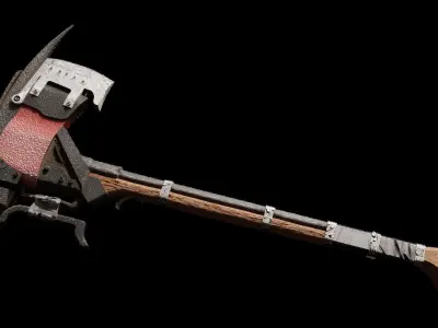 Swede axe from Atomic Heart 3D print model