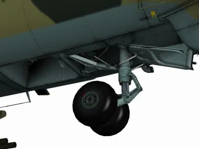 Mil Mi-24V Hind 3D model