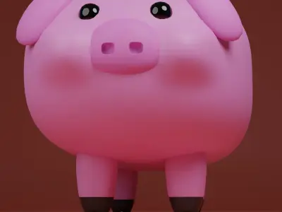 PIG 3D 3D model
