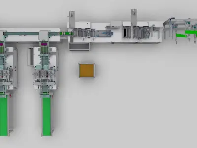 KF94 Mask machine 3D model