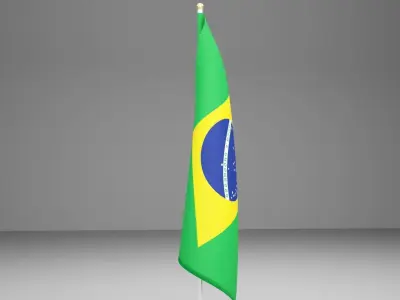 All countries flag 3D model