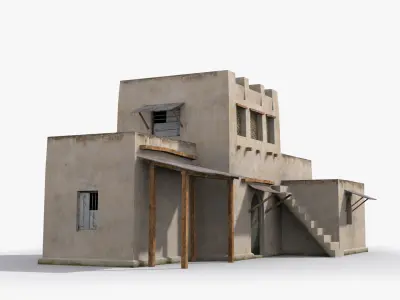 Arab xx6 Low-poly 3D model