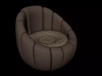 Modern Fabric Lounge Sofa High Quality Interior Furniture Free low-poly 3D model