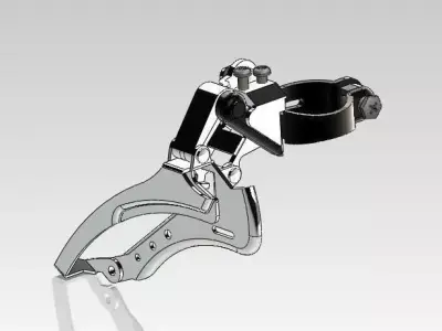 Front Derailleur Free 3D model