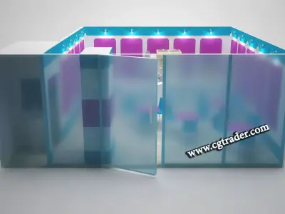 Coffe Shop - Ready to use 3D model