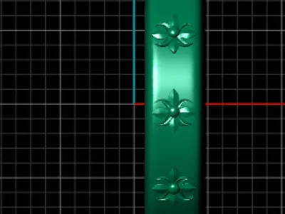 dragonfly ring 3D print model