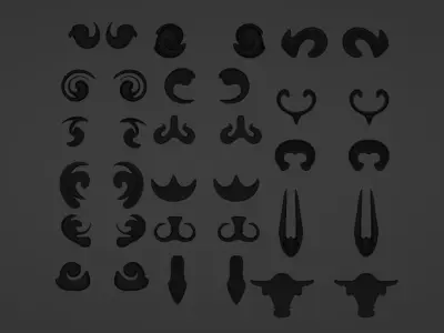 Architectures decoration 4 Free 3D model