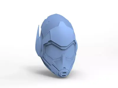 Wasp Female Helmet 3D model