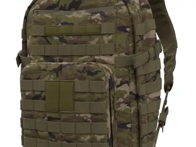 511 Tactical RUSH72 Backpack - Marvelous Designer 3D model