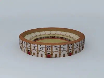 Bullring. Caceres Free 3D model