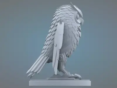 High-Detail Fantasy Sculpture PM-29 3D print model