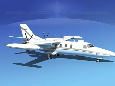 Dreamscape AF-44 Star Executive V05 3D model