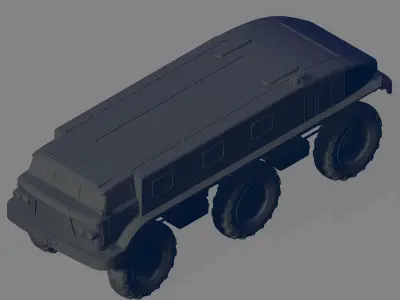 Truck E-167 3D model