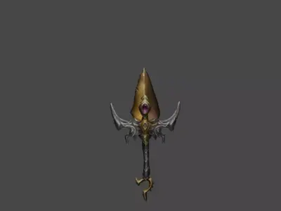 Zeloeman Sword A 67 Low-poly 3D model