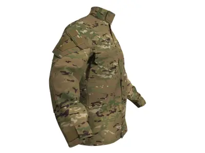 Crye Precision G3 Field Shirt - Marvelous Designer 3D model