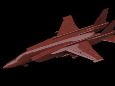Yakovlev Yak-141 Free low-poly 3D model