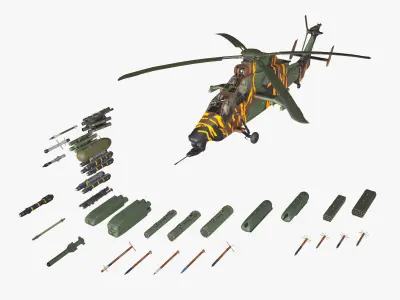 Helicopters Tiger EC-665 Collection 