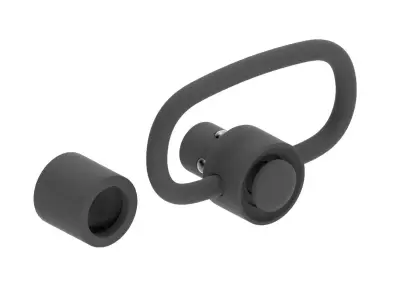 QD Swivel and QD Ring Magpul Rifle Sling Attachment Detail Part 3D model