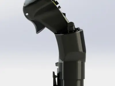 Eurofighter Typhoon Flight Simulation Stick Model 3D print model