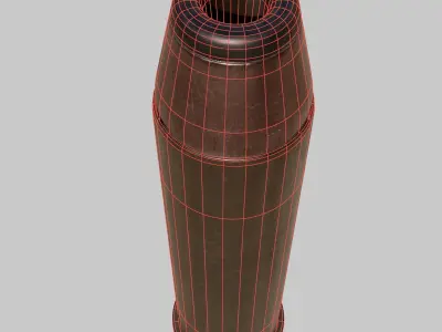 Bullet Free low-poly 3D model