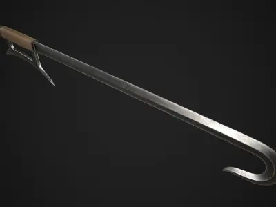 Shuang Gou Low-poly 3D model