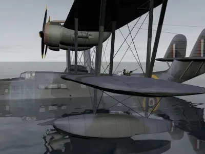 Supermarine Stranraer Mk-1 3D model