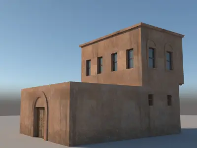 Medieval House 3D model