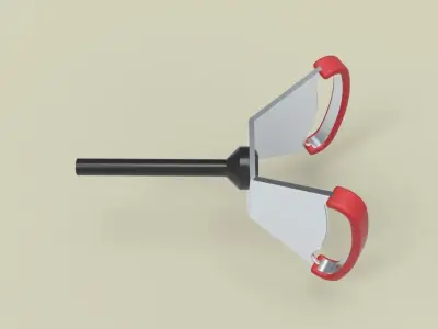 Stearing wheel 5 3D model