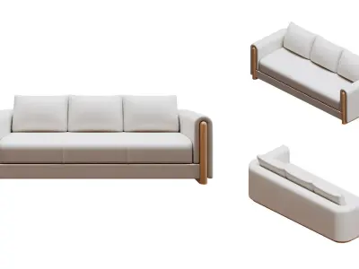 Sofa Furniture 3D model purchase