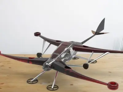 Air Bus cargo drone 3D print model
