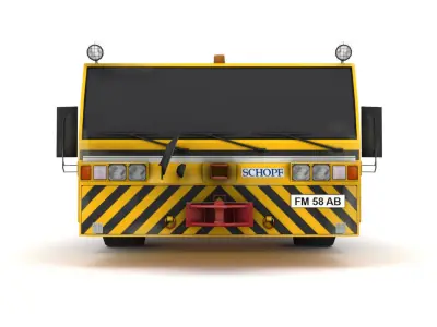 SCHOPF F300 Low-poly 3D model