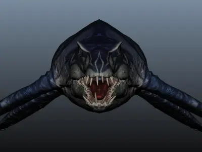 Liopleurodon dinosaur 3D model