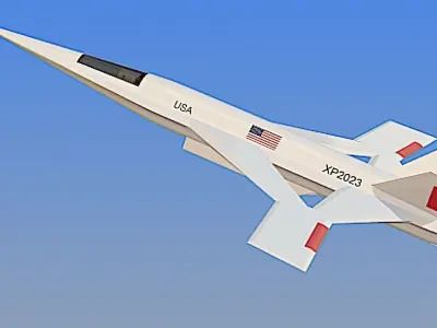 Lockheed Martin X-59 Quesst 3D model
