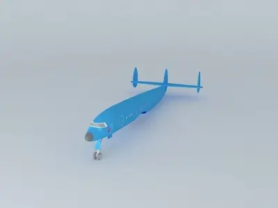 Super Constellation 01 Free 3D model